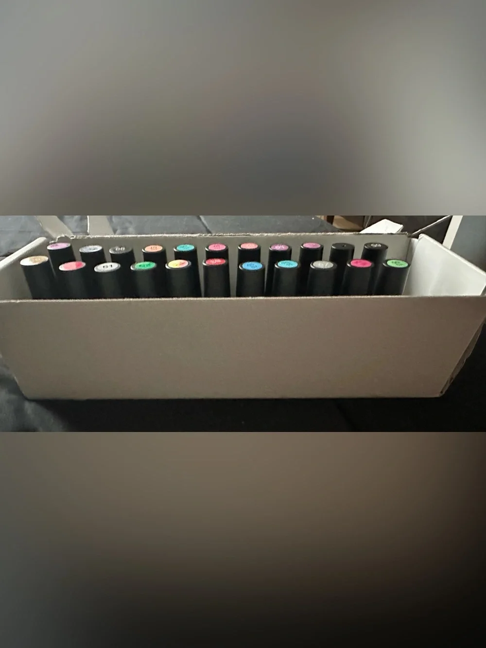 FTMY Gel Nail Polish Set – 22 Colors – NEW & Boxed – White Black Matte